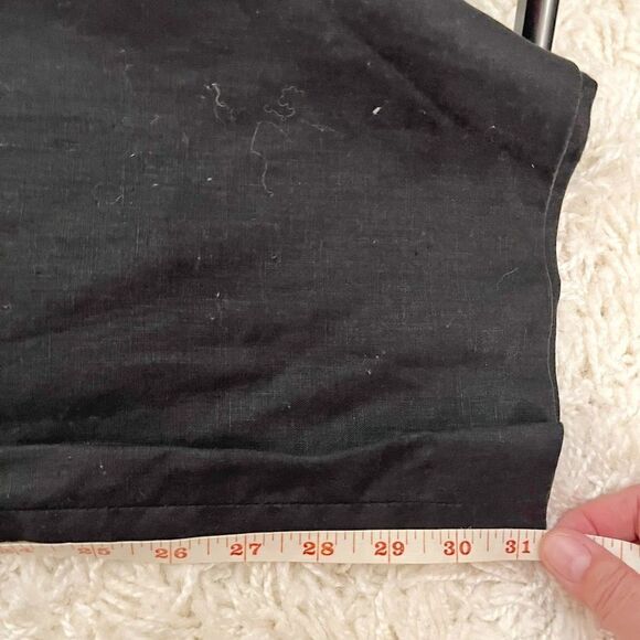 J. Crew Linen City Fit Career Casual Flat Front Wide Leg Unlined Pants - Picture 11 of 14